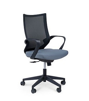 Кресло офисное СПЭЙС LB/черный пластик